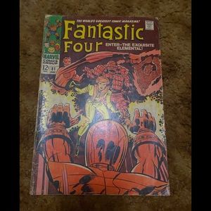 Vintage fantastic four #81